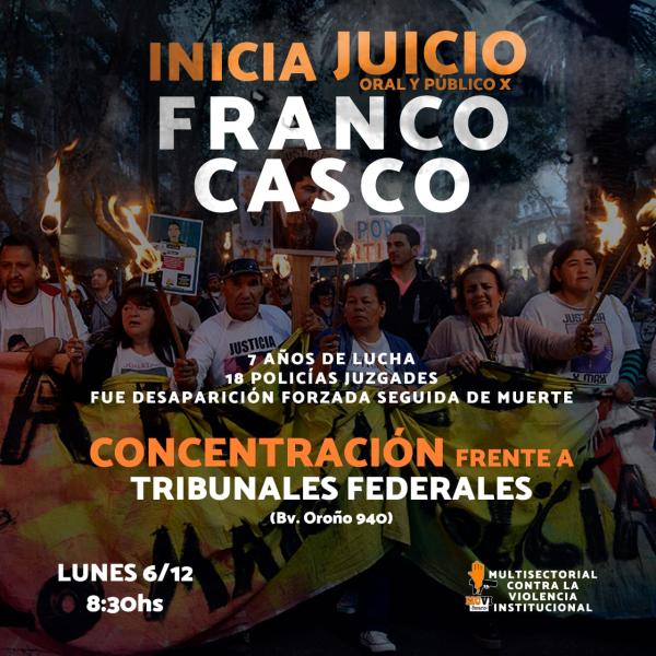 Justicia por Franco Casco