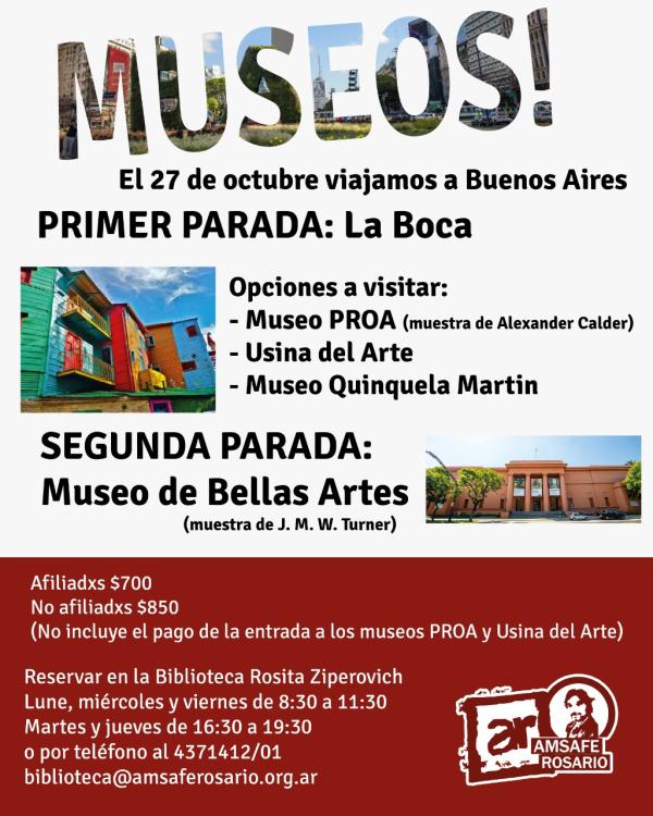 Viaje a los Museos (Bs As)