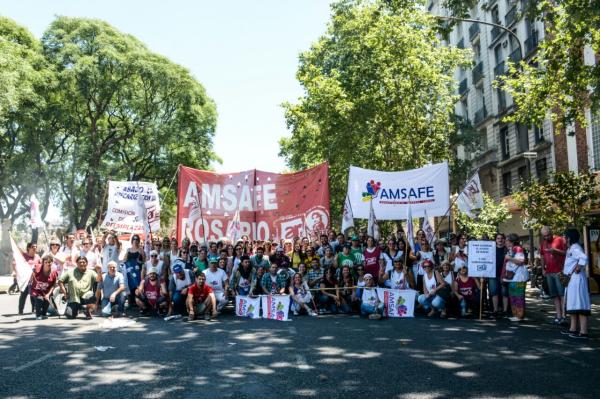 Movilización en Rosario y Adhesión al Paro Nacional del 15 de Diciembre
