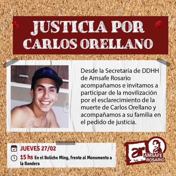 Justicia por Carlos Orellano