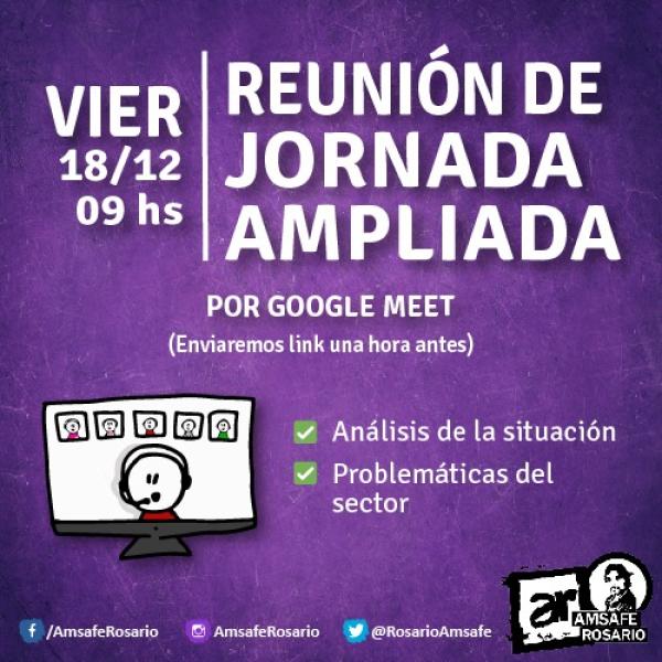 Reunión de Jornada Ampliada