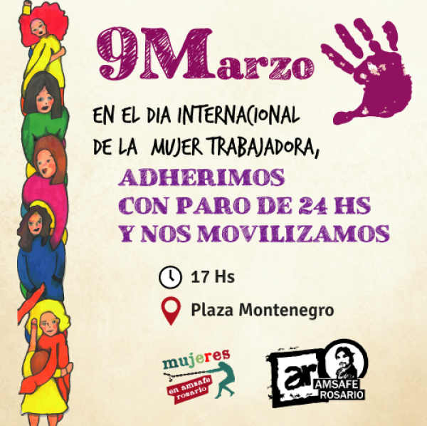 9 de Marzo: Paro Internacional de Mujeres
