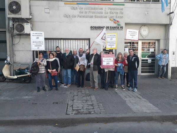 ¡La jubilación no es ganancia! ¡Basta de descuentos! Que devuelvan ¡YA! lo retenido