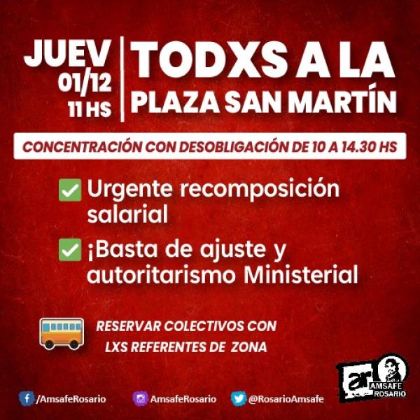 Todxs a la plaza San Martín 