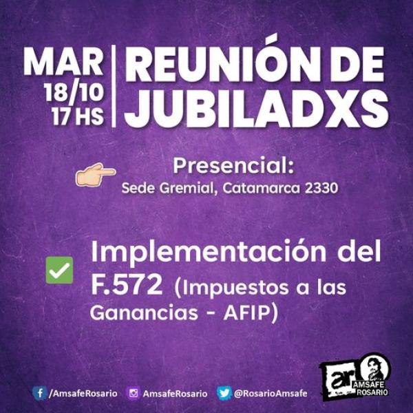 Reunión de Jubiladxs