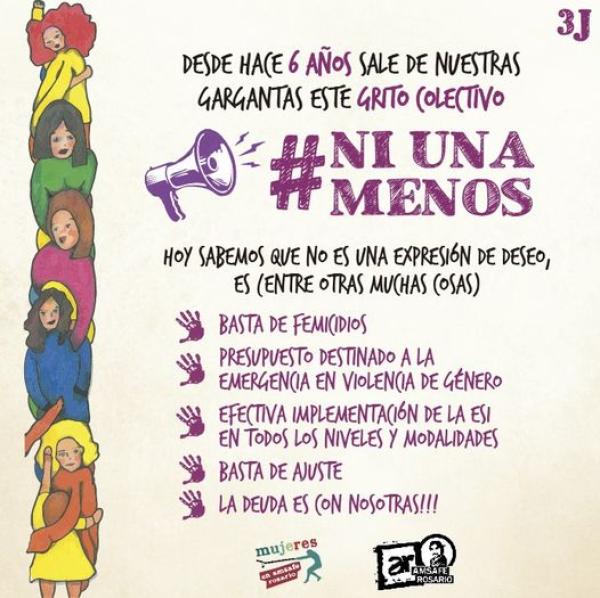 3J: Ni Una Menos