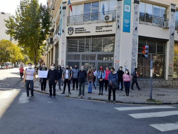 Presentación del Petitorio de Reemplazantes en el Ministerio de Trabajo