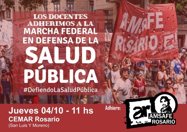 Marcha Federal en defensa de la Salud Pública