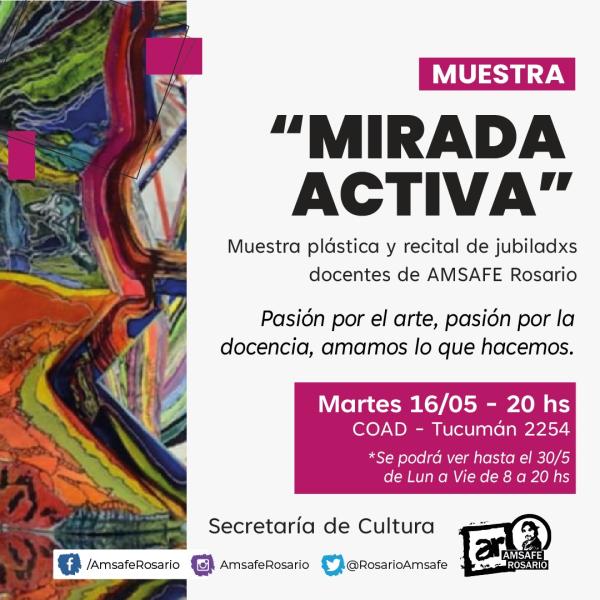 Muestra: Mirada activa