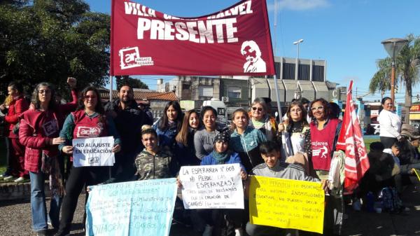 Gran movilización de la Escuela EESO 515 y Anexo 1515