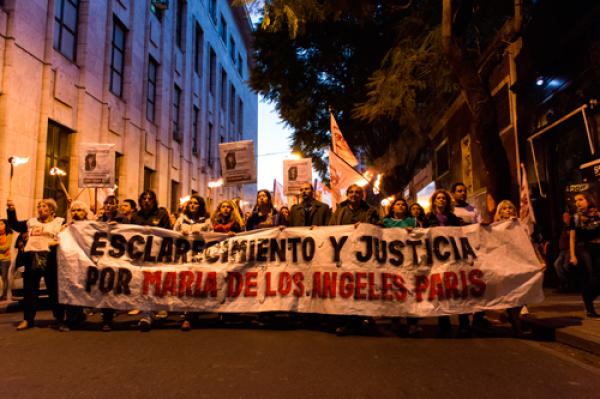 2° Marcha de Antorcha por María de los Ángeles Paris