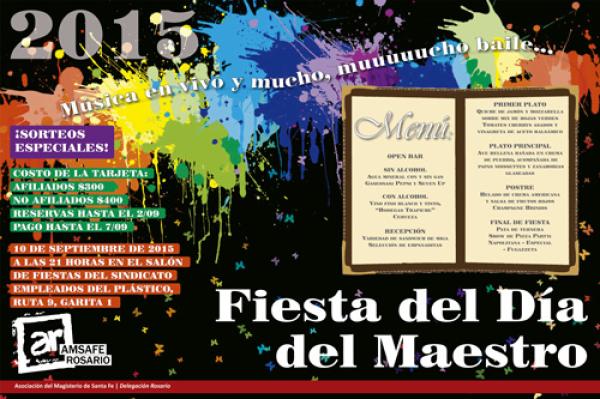 10 de Septiembre: Fiesta del Día del Maestro