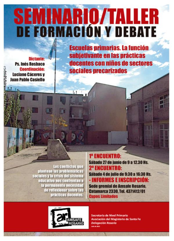 2º Encuentro del Seminario/Taller de Formación y Debate