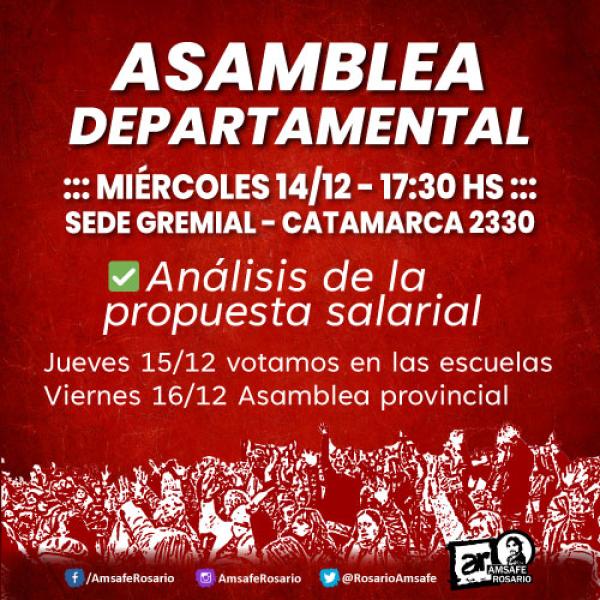 Asamblea departamental