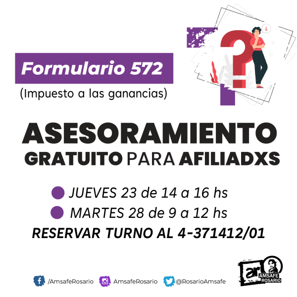 Asesoramiento gratuito para afiliadxs