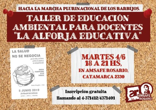 Taller de Educación Ambiental: “La Alforja Educativa”.