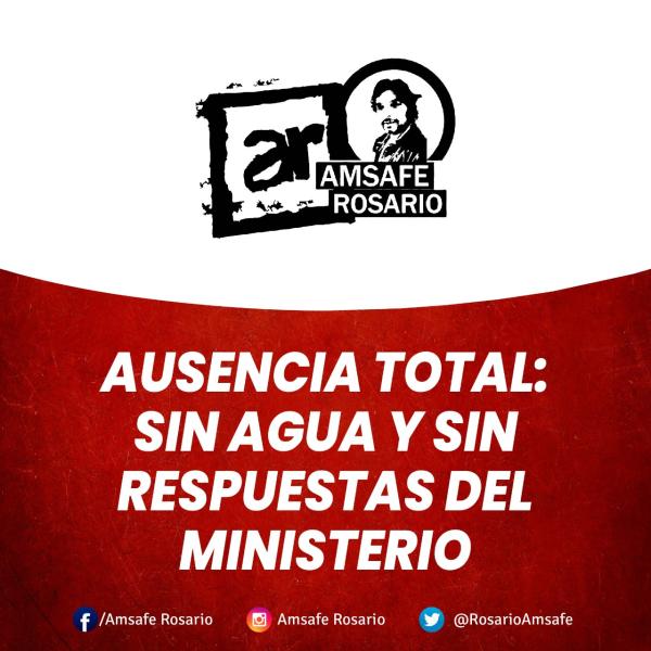 Ausencia total: Sin agua y sin respuestas del Ministerio