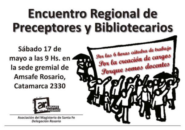 Encuentro Regional de  Preceptores y Bibliotecarios