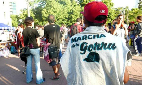 Marcha de la Gorra. Basta de abusos policiales contra lxs pibxs