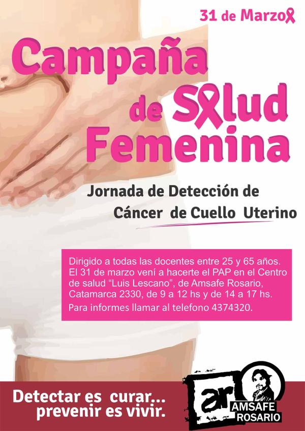 Campaña de Salud Femenina en Amsafe Rosario