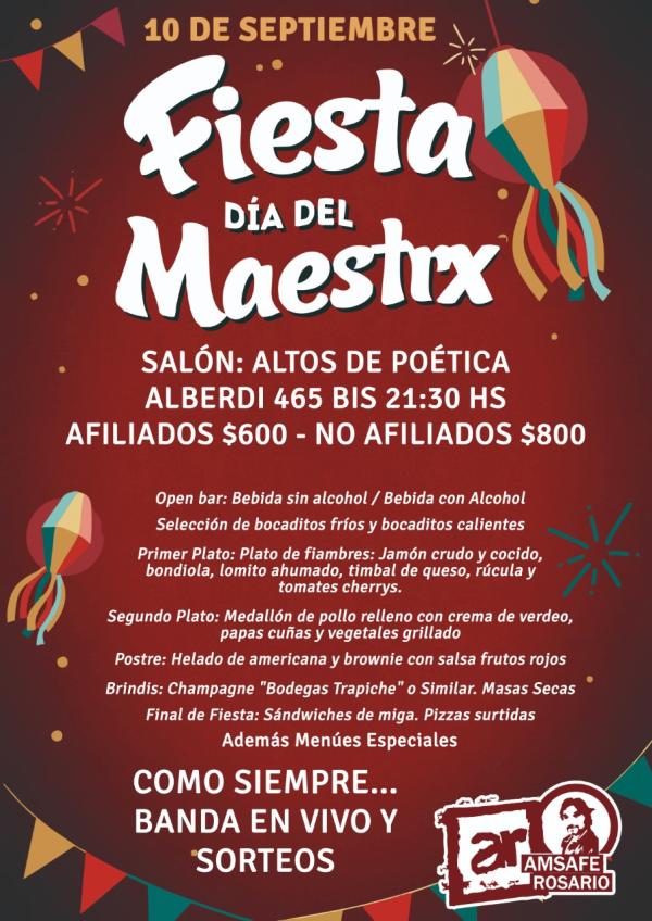 Fiesta Día del Maestrx