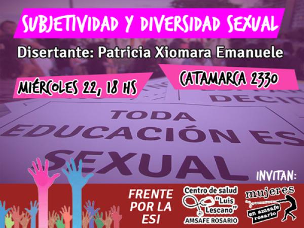 Charla Subjetividad y diversidad sexual