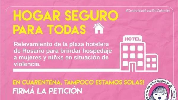 Firma la petición: Sumate a la campaña "Hogar Seguro para todas".  