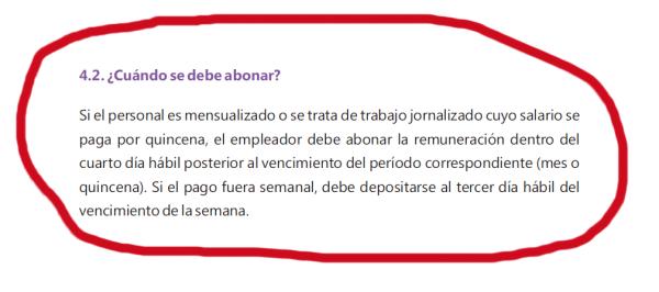 Un cronograma de pago contra los docentes