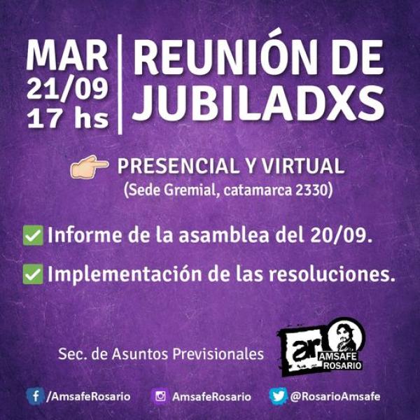 Reunión de jubiladxs