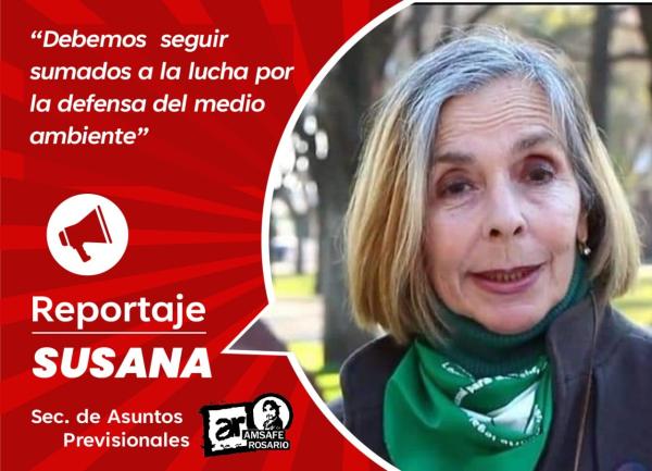 Entrevista a la Compañera Jubilada Susana Cianfagna