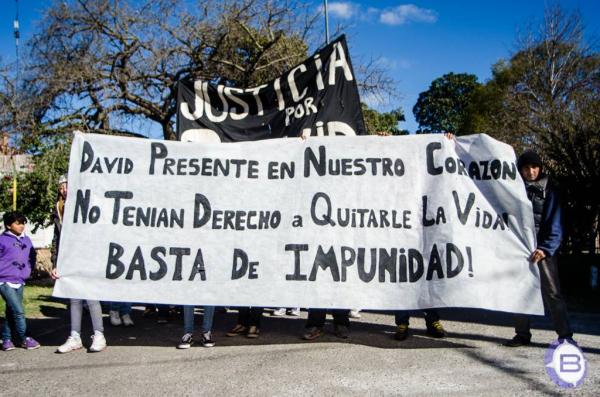 Marchamos reclamando Justicia para David Moreyra