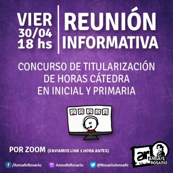 Reunión Informativa Inicial y Primaria