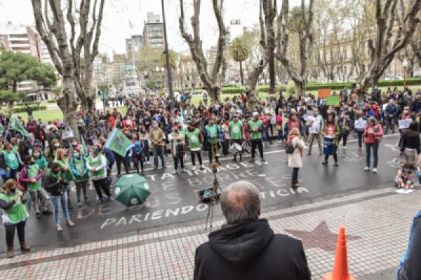 Desobligación y concentración por reapertura de paritarias y condiciones de trabajo