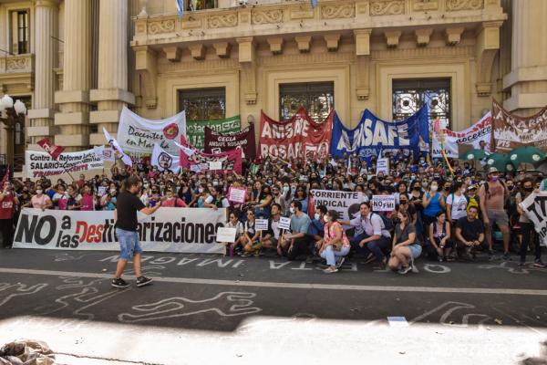 1° Día del Paro Provincial Docente