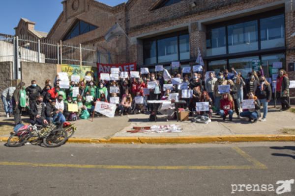 Concentración en el Ministerio de Educación