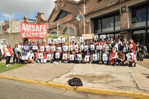 ¡Carlos Fuentealba presente! 