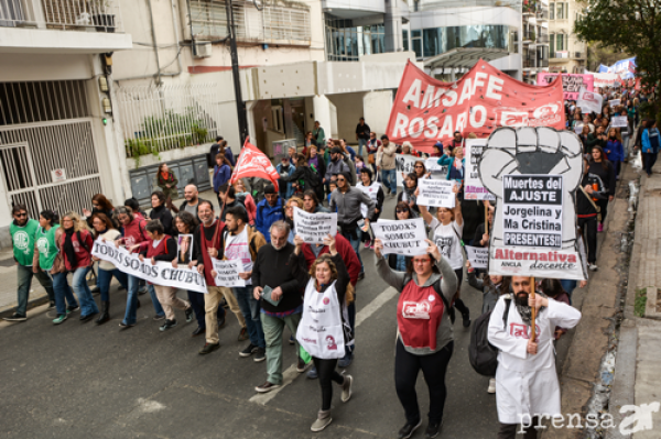 Nueva marcha y acto en Rosario en solidaridad con Chubut