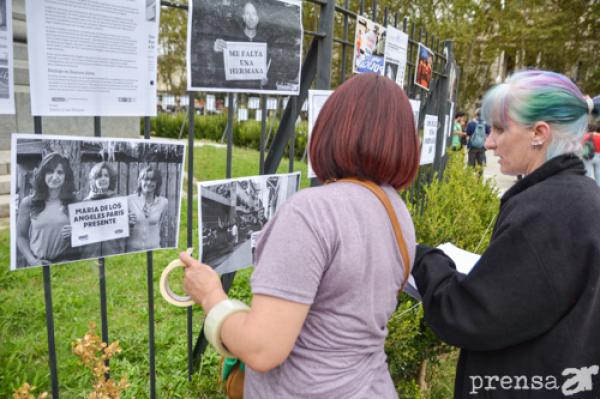 Justicia por María de los Ángeles. Muestra artística y acto