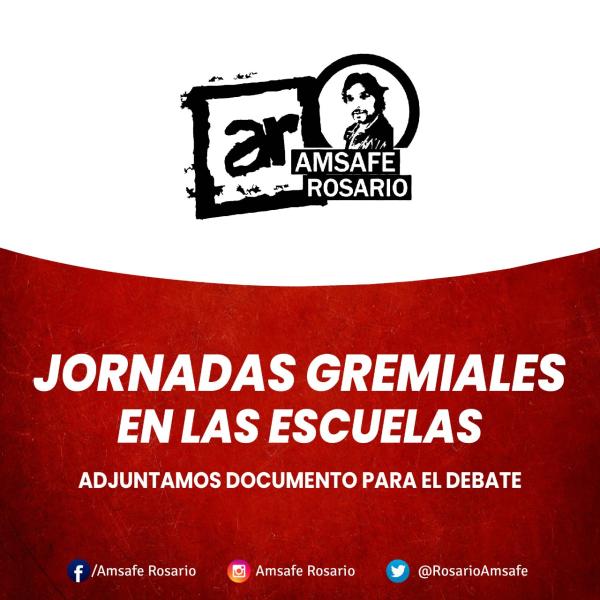 Jornadas gremiales en las escuelas 