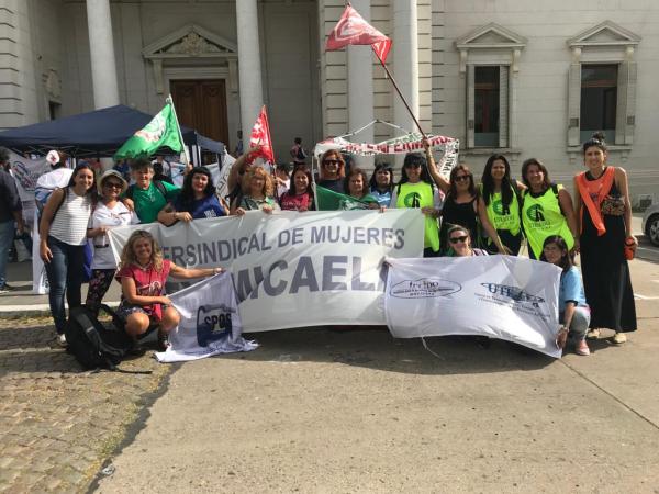 Histórico triunfo de las mujeres sindicalistas por la Ley Micaela