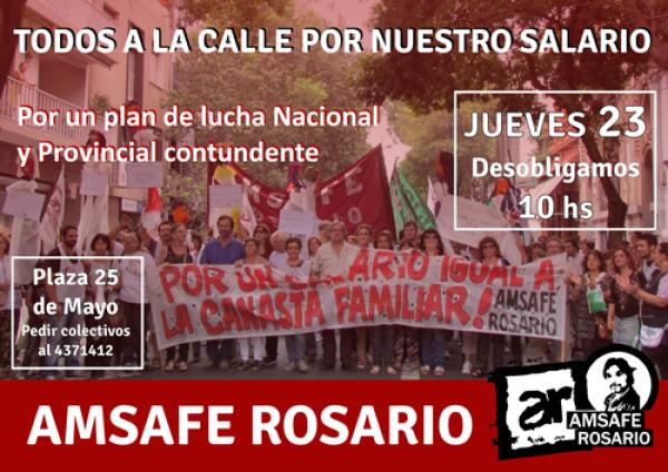 Marcha por nuestro salario