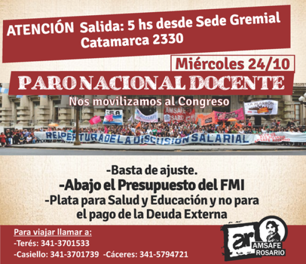 Paro Nacional Docente 