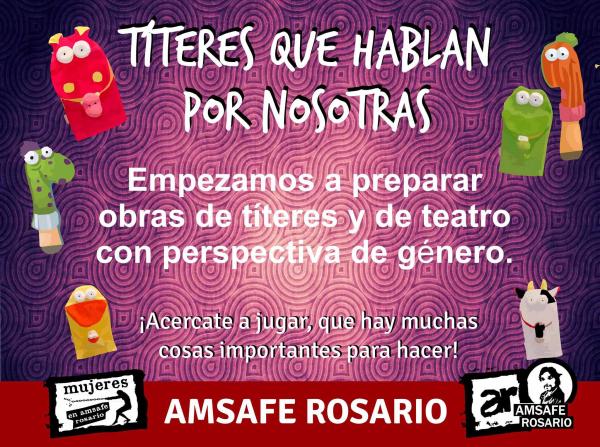 Títeres que hablan por nosotras