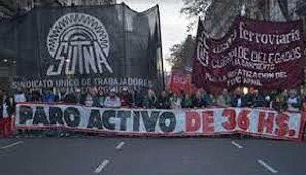 14F: Marcha y acto del sindicalismo combativo.