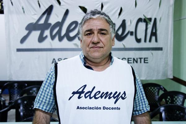 Abajo la causa penal al compañero docente Jorge Adaro, ex Secretario General y actual Secretario Adjunto del sindicato de ADEMYS