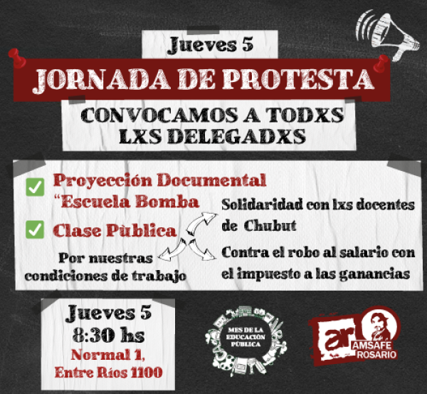 SUSPENDIDA: Jornada de Protesta