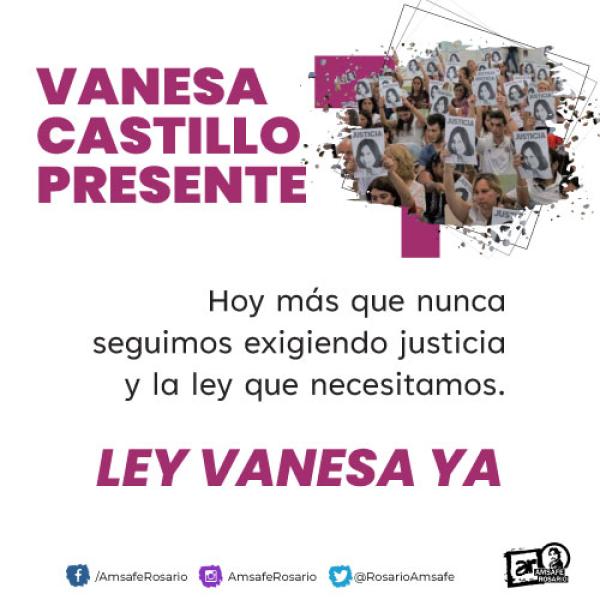 ¡Vanesa Castillo Presente!