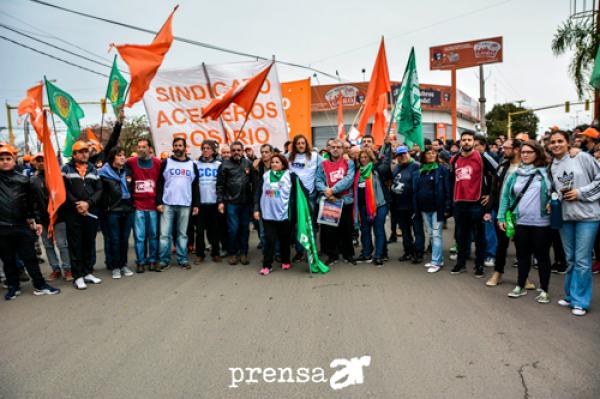 1º de Mayo de lucha y rebeldía. Movilización y acto en Villa Gobernador Gálvez