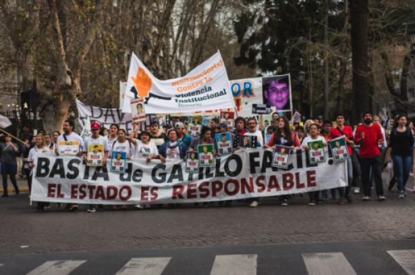 Marcha contra el "gatillo fácil"