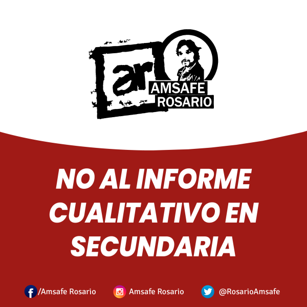 No al informe cualitativo en secundaria